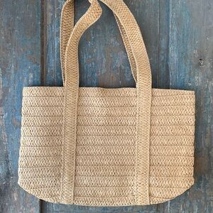Straw Tote Bag
